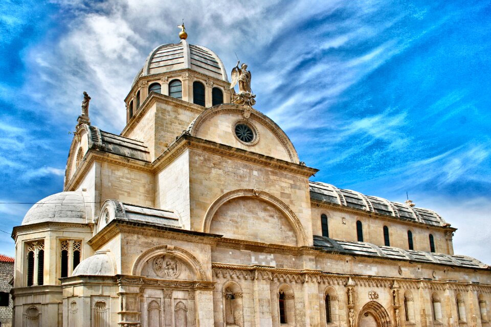 Building historic center church