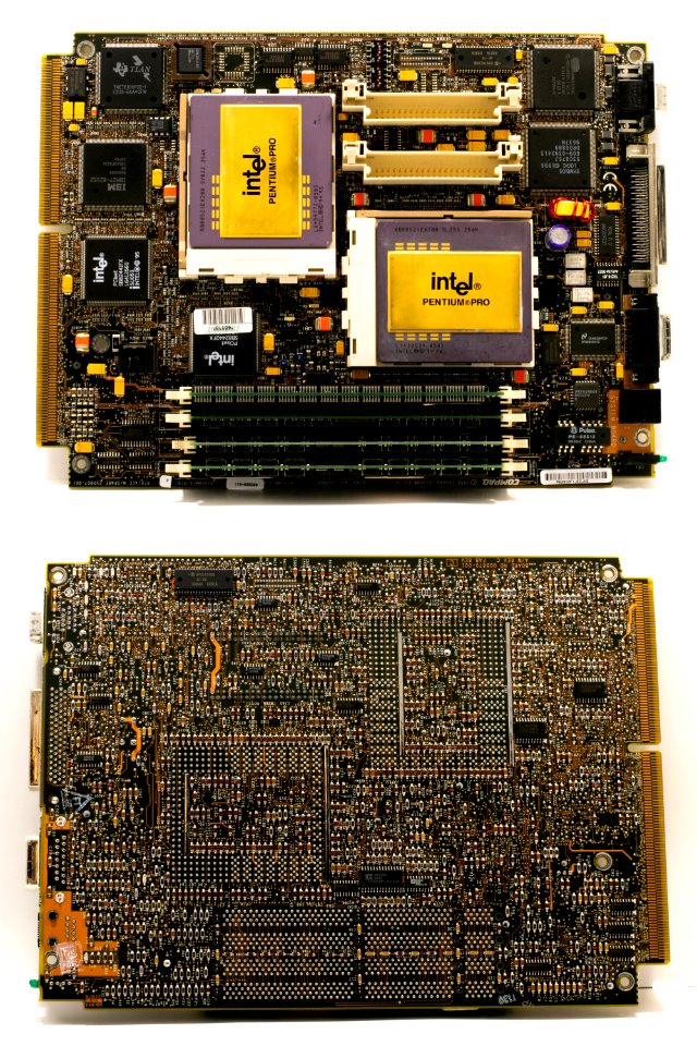 Pentium Pro Board Front-Back