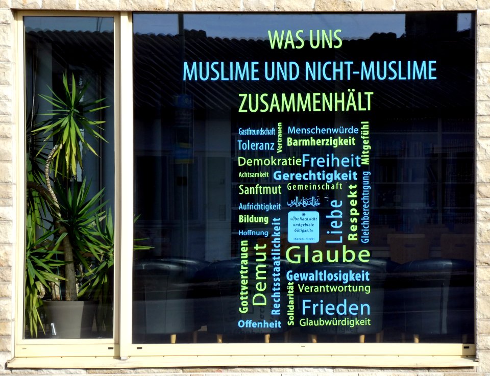 Penzberg, Islamisches Zentrum, Fenster, 1
