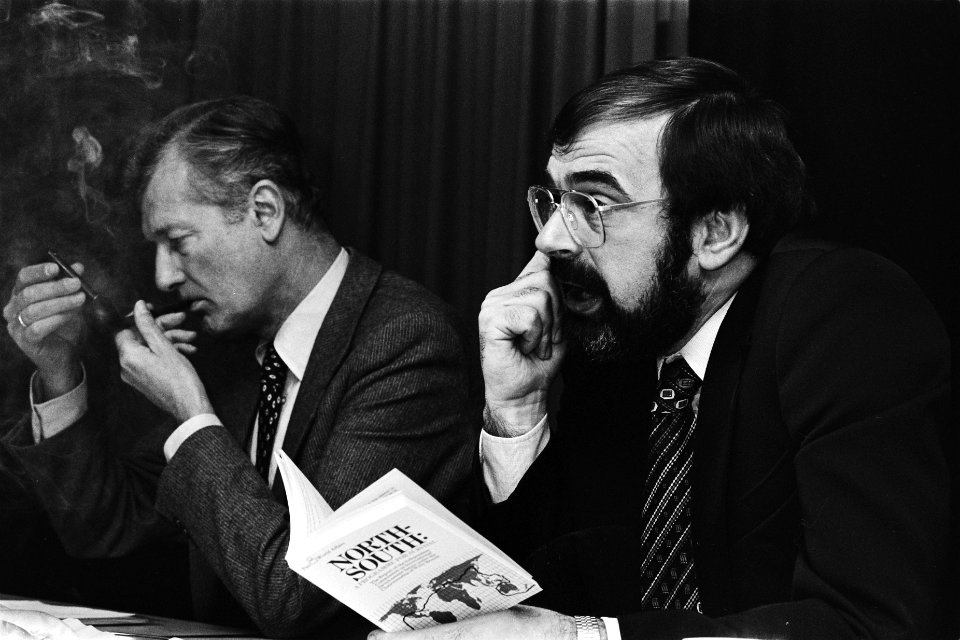 Persconferentie nav rapport Commissie Willy Brandt tav ontwikkelingsvraags, Bestanddeelnr 930-6734