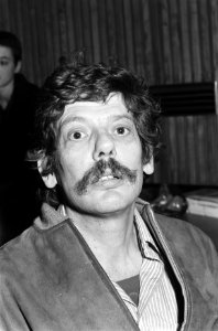 Persconferentie ivm Boekenweek 1979 in Amsterdam Janwillem vd Wetering (sc, Bestanddeelnr 930-1546)