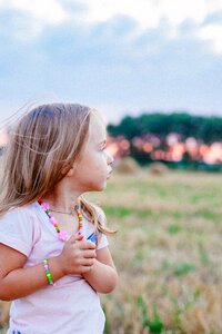 Girl dreams holiday