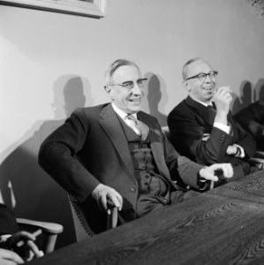Persconferentie met De Quay inzake Nieuw-Guinea, Bestanddeelnr 913-6430