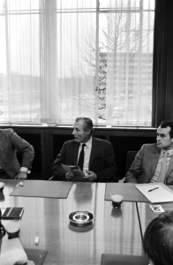 Persconferentie n.a.v. moord op prostituee op hoofdbureau van politie, Bestanddeelnr 924-2180