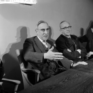 Persconferentie met De Quay inzake Nieuw-Guinea, Bestanddeelnr 913-6442
