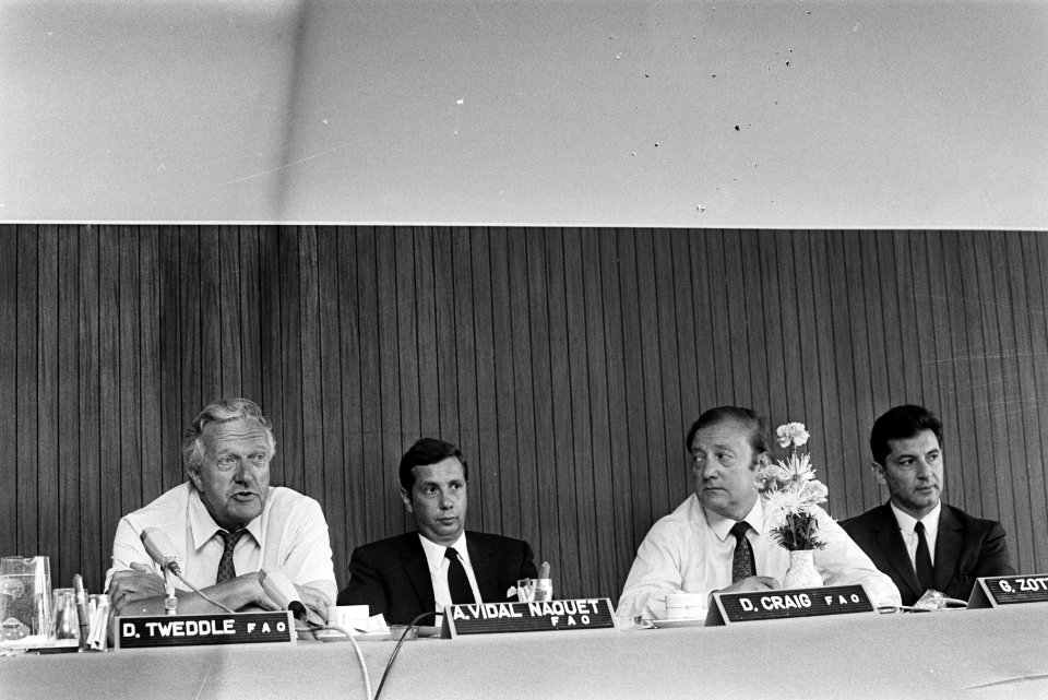 Persconferentie n.a.v. 2e Wereldvoedselcongres van FAO binnenkort, Den Haag v., Bestanddeelnr 923-5823
