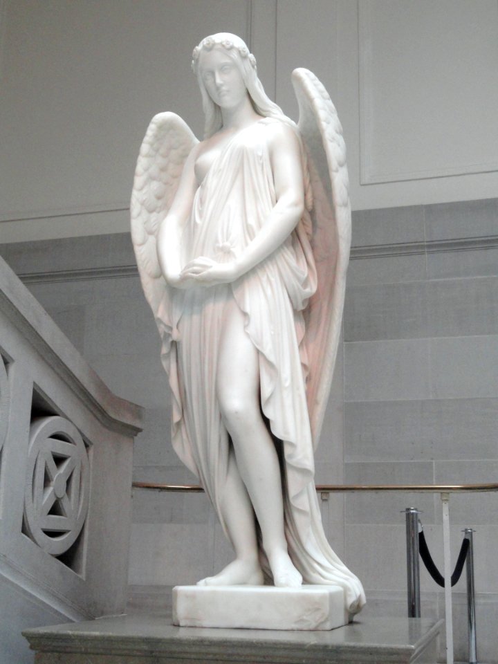 Peri at the Gates of Paradise, by Thomas Crawford, modeled 1854, carved by 1859 - Corcoran Gallery of Art - DSC01068