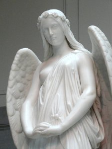 Peri at the Gates of Paradise, by Thomas Crawford, modeled 1854, carved by 1859 - Corcoran Gallery of Art - DSC01071