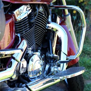 Honda cruising chrome