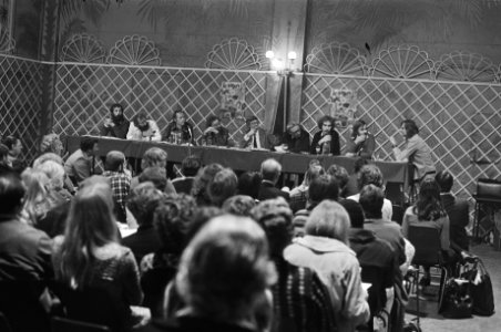 Persconferentie Kinderboekenweek in Amsterdam overzicht persconferentie, Bestanddeelnr 928-8040