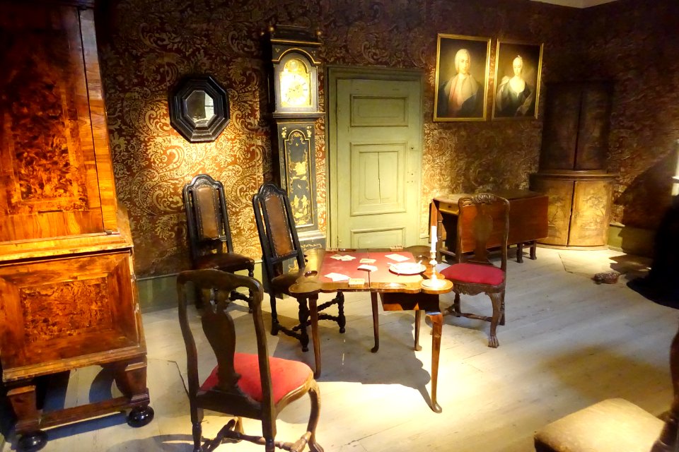 Period room, unidentified - Nordiska museet - Stockholm, Sweden - DSC09848