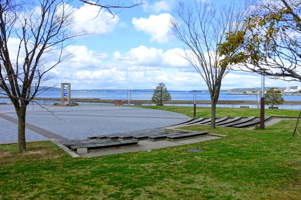 Performance plaza - Nanao Marine Park - Nanao, Ishikawa, Japan - DSC00787