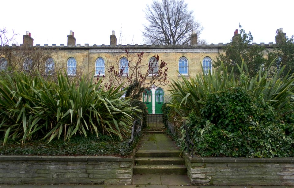 Percy and Wagner Almshouses, Lewes Road, Brighton (January 2012)