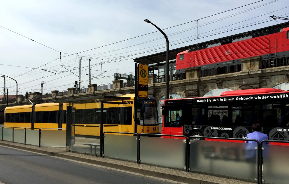 Personenverkehr Bahnhof Mitte Dresden