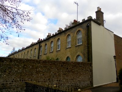 Percy and Wagner Almshouses, Lewes Road, Brighton (January 2012) (2)