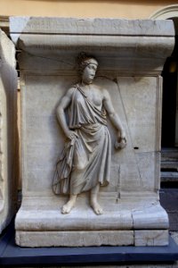 Personification of a province, plinth from the Temple of Hadrian, 2 of 7, 145 AD, marble - Musei Capitolini - Rome, Italy - DSC06217