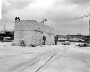 Persdag IJtunnel, de bouw IJtunnel, Bestanddeelnr 916-9778