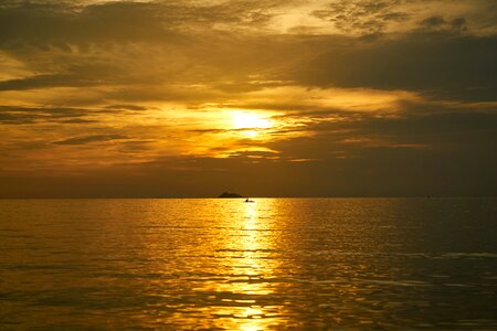 Sunrise horizontal landscape
