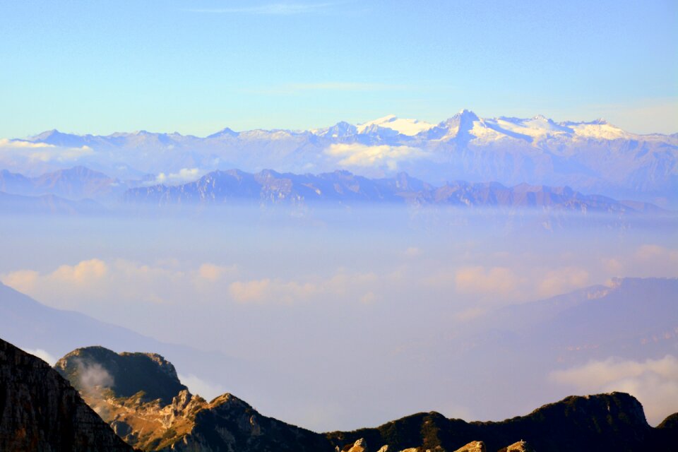 Landscape tops italy