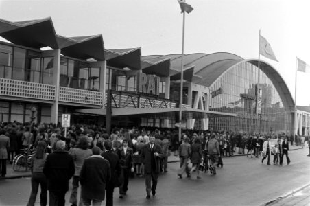 Personenauto RAI 1973, grote drukte in de RAI, Bestanddeelnr 926-2165