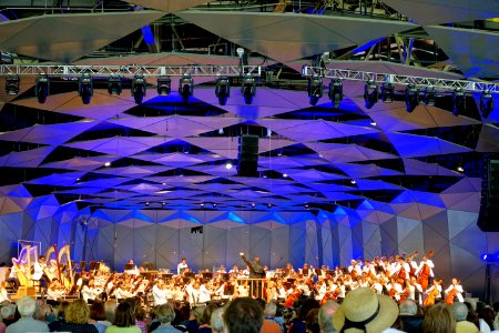 Performance in the Music Shed - Tanglewood - DSC05777
