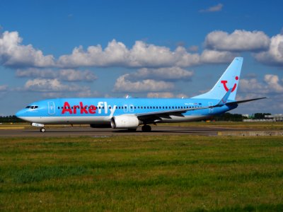 PH-TFA ArkeFly Boeing 737-8K5(WL) - cn 35100 taxiing, 25august2013 pic-002