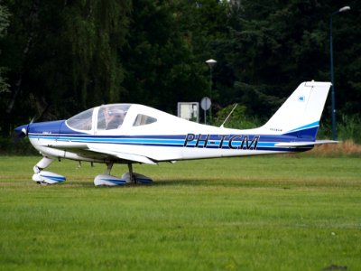 PH-TCM, Tecnam P2002 Sierra taxiing at Hilversum Airport (ICAO EHHV), photo3