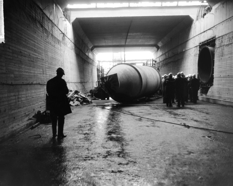 Persdag IJtunnel, de bouw IJtunnel, Bestanddeelnr 916-9774