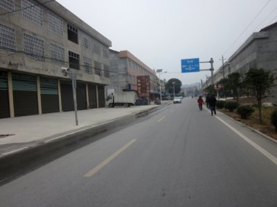 Picture of the Provincial Highway S311 in the town of Qingshanqiao of Ningxiang County5