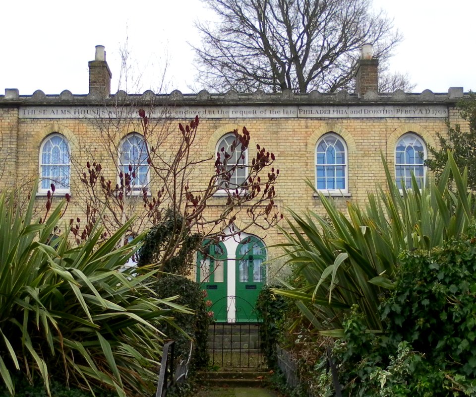 Percy and Wagner Almshouses, Lewes Road, Brighton (NHLE Code 1381669) (January 2012)