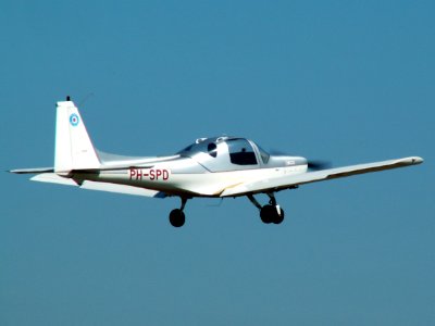 PH-SPD Grob G-115 overshoot at Seppe