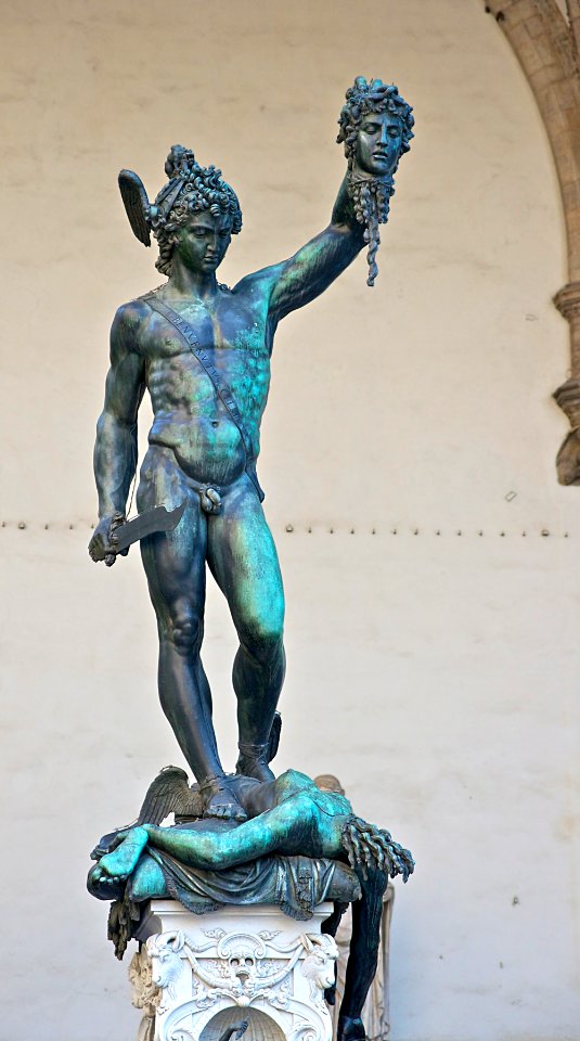 Perseus Medusa Cellini Lanzi Florence