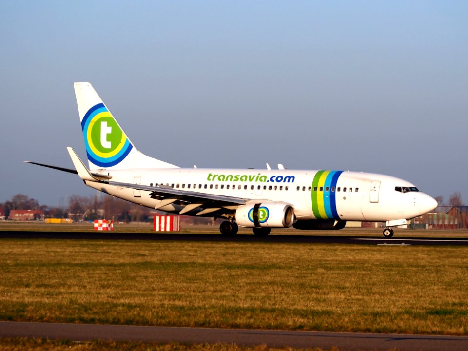 PH-XRX Transavia Boeing 737-7K2(WL), landing at Schiphol (AMS - EHAM), Netherlands, pic2