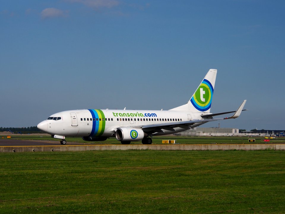 PH-XRA Transavia Boeing 737-700 taxiing at Schiphol (AMS - EHAM), The Netherlands, 17may2014, pic-2