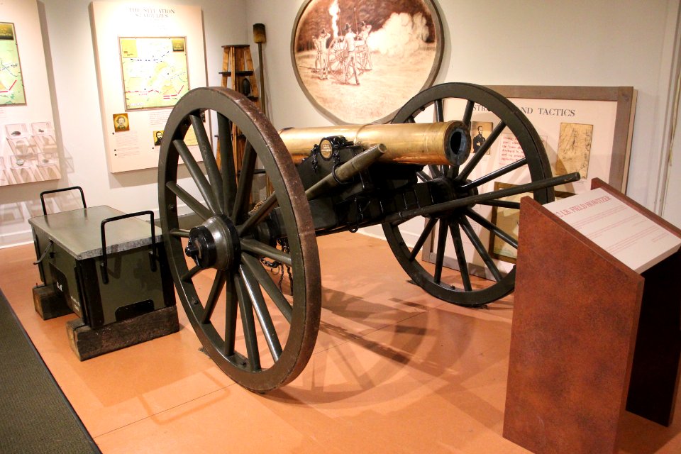 Pickett's Mill 12 pound cannon, October 2016