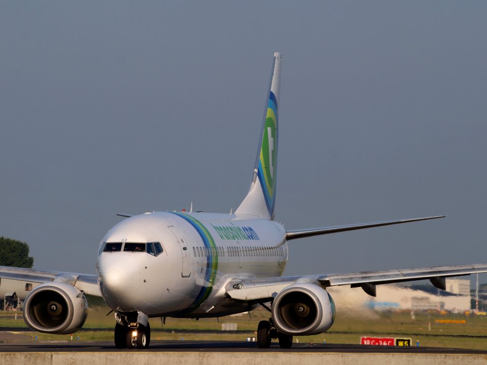 PH-XRZ Transavia Boeing 737-7K2(WL) - cn 33462 taxiing 15july2013 pic-002