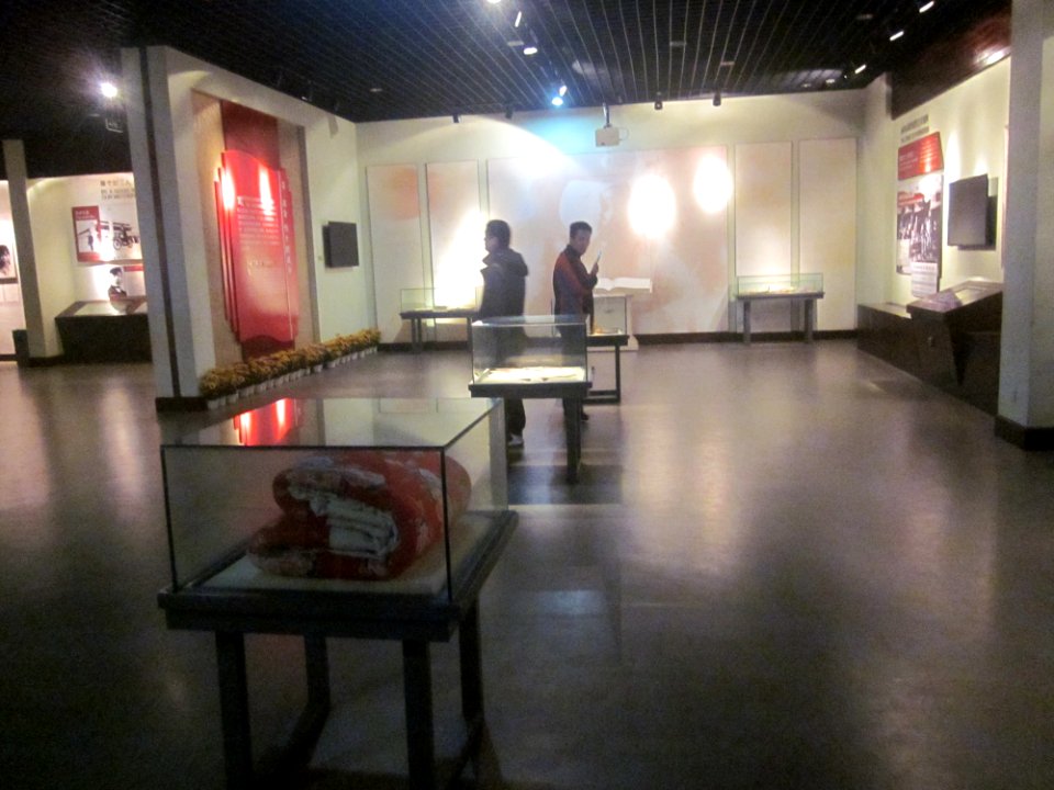 Pictures of Lei Feng in the Life Stories Museum of Lei Feng3