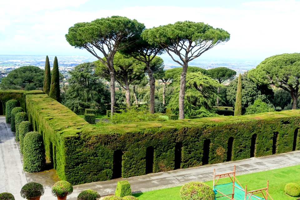 Piazzale Quadrato - Barberini Gardens - Castel Gandolfo - DSC04381