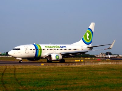 PH-XRV Transavia Boeing 737-7K2(WL) - cn 34170 taxiing 22July2013 pic-002