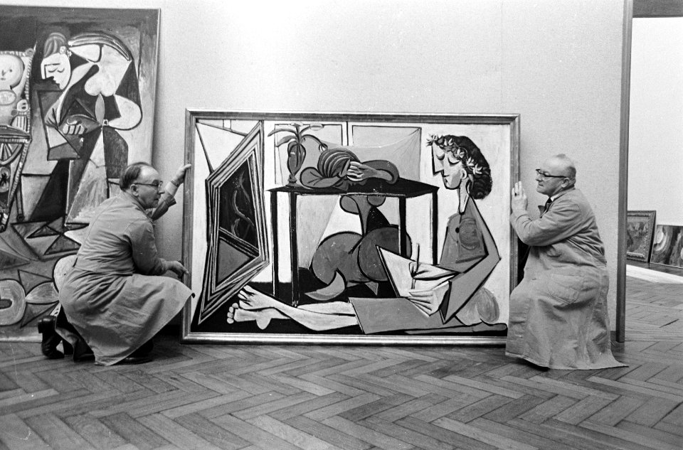 Picassos in Stedelijk Museum, Bestanddeelnr 920-1093
