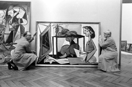 Picassos in Stedelijk Museum, Bestanddeelnr 920-1093