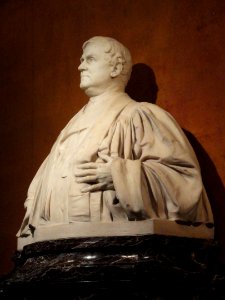 Phillips Brooks by Daniel Chester French - Trinity Church, Boston - DSC09255