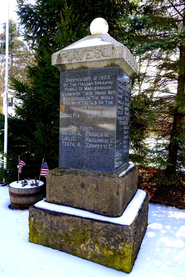 Piave Square Monument - Middleborough, MA - DSC04225