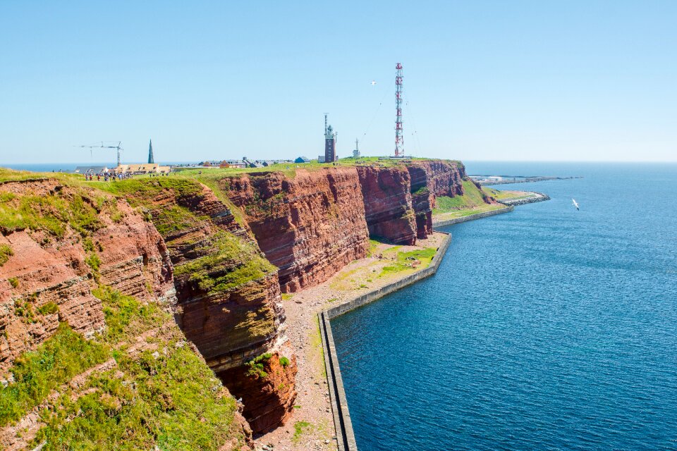 Rock island north sea