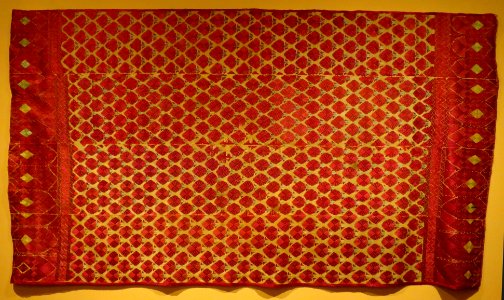 Phulkari (shawl) from India, Honolulu Museum of Art 3585