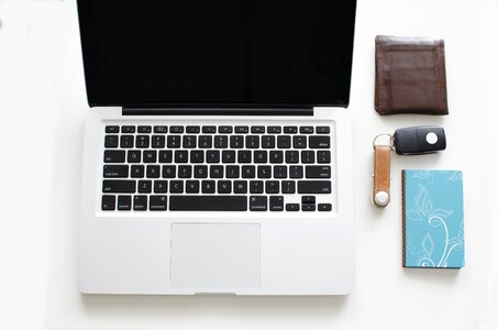 Paper laptop view