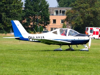 PH-VHA Tecnam P2002-JF at Hilversum Airport (ICAO EHHV), photo-2