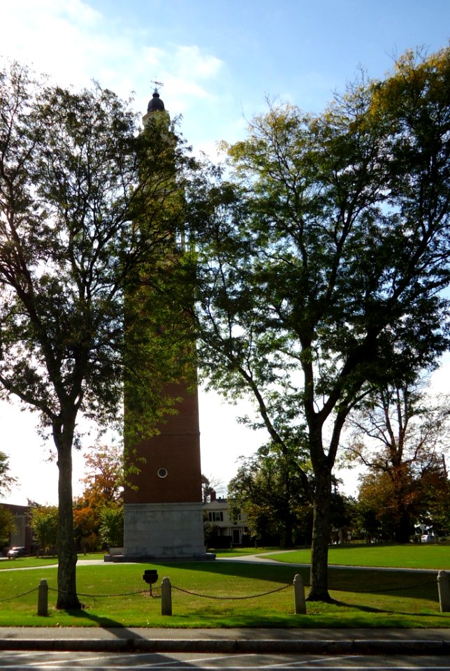 Phillips Academy Andover Massachusetts bell tower and trees
