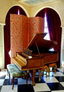 Piano in the Court - Cà d'Zan - John and Mable Ringling Museum of Art - Sarasota, FL - DSC00270
