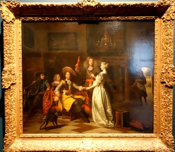 Pieter de Hooch, Merry Company